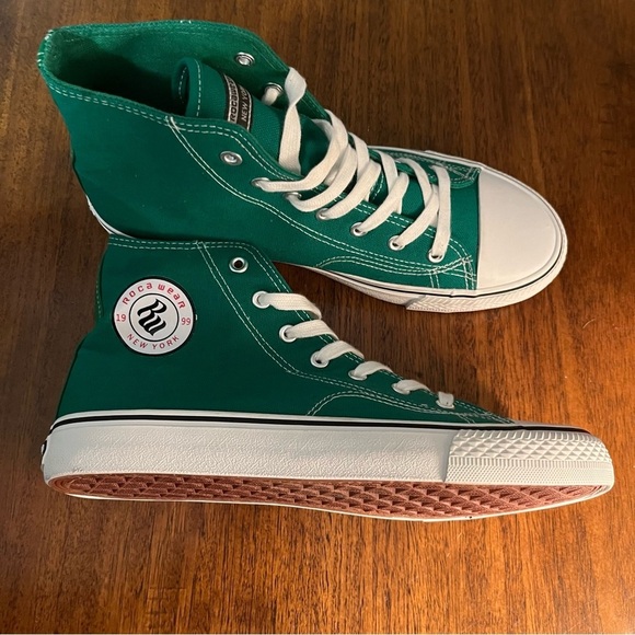 Rocawear Men's Cousey Canvas High Top Navy Sneakers Size 8.5 . New, never worn - Picture 6 of 14